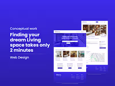 Finding your dream Living space takes only 2 minutes.