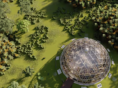 Landscape visualisation: Study of lighting, rendering techniques