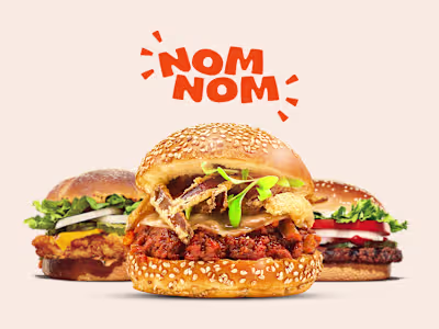 NOM NOM - Brand Visual Identity