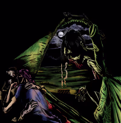 May 01st 2023 - Creature at My Tent