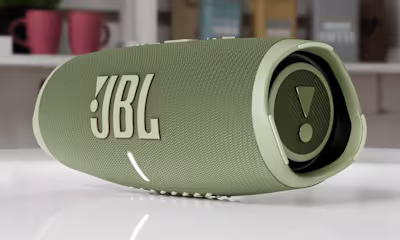 JBL speaker 3d rendered