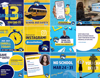 Social Media Campaign for ACEA High School