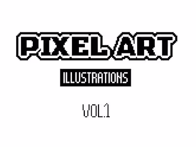 Pixel Art Illustrations vol.1