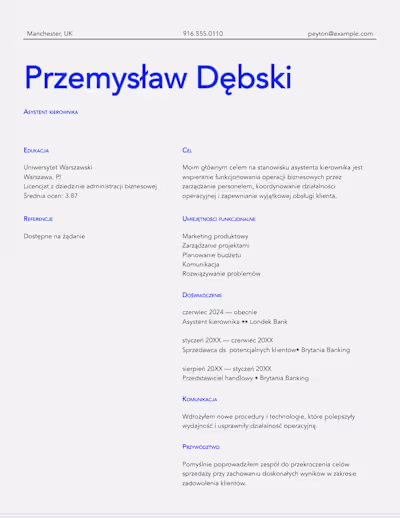 Professional CV Transformation for UK