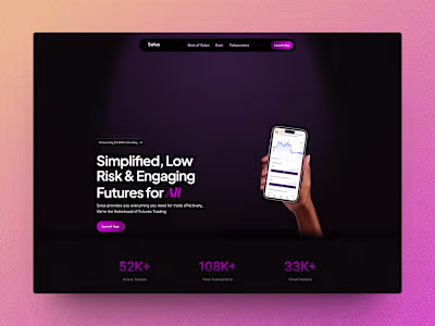 Solus Finance - Web3 Future Trading Platform