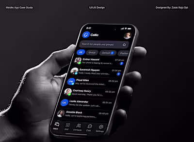Callio — AI Communication App | UX/UI Case Study