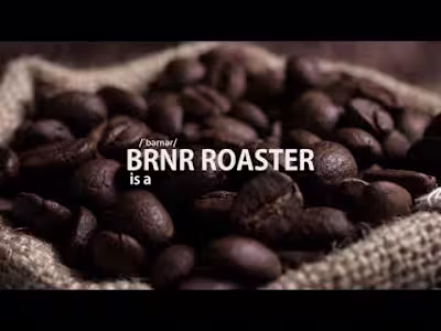 BRNR ROASTER - YouTube