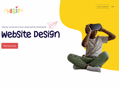 YASIP Landing page