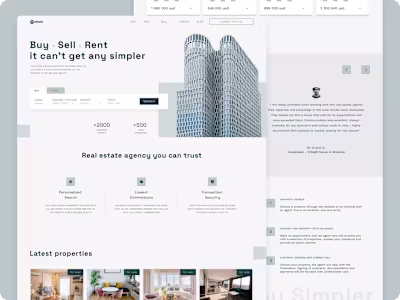Real Estate Agency Website