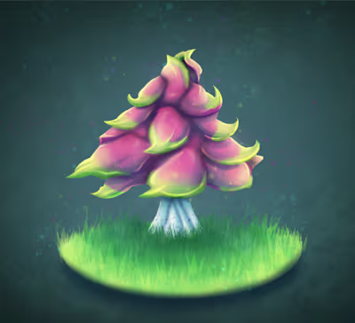Dragon Fruit Mushroom