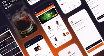 UI/UX Design for Drinks NG Online Platform