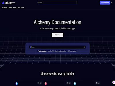 Alchemy Developer Documentation: Simplified Web3 Integration