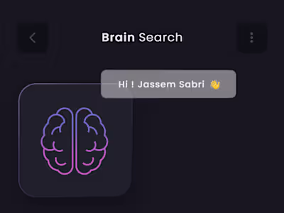 Brain AI Search App