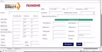 Excel Userform application - YouTube