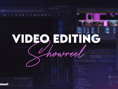 Video Editing Showreel