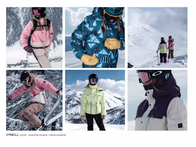 Performance Sportswear Design for O’Neill – Studio LCY