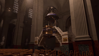 3D Modeling of Saint-Sulpice Church - Part 2