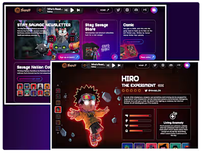 Savage Nation: NFT World with Next.js