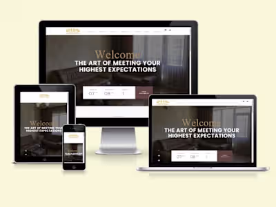 Hotel Booking WordPress Website