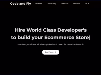 Code And Fly Website