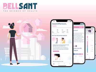 Bellsant - UX Audit/Redesign