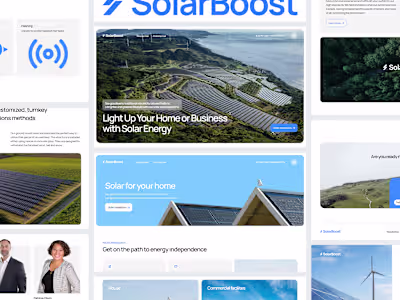 SolarBoost - Webflow Development