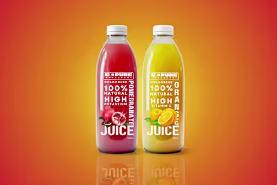 ECOPURE PRESSERY :: Logo+Label design