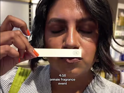 Influencer Marketing -  @aditiinthecity | Ormaie Paris Event 