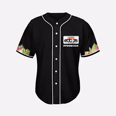 EDC Baseball Jersey & Face Mask