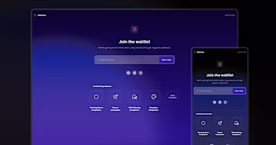 Watlisto - Framer template