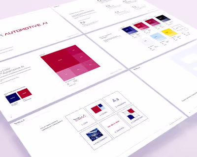 BRAND IDENTITY FOR AN AI TECH LABORATORY