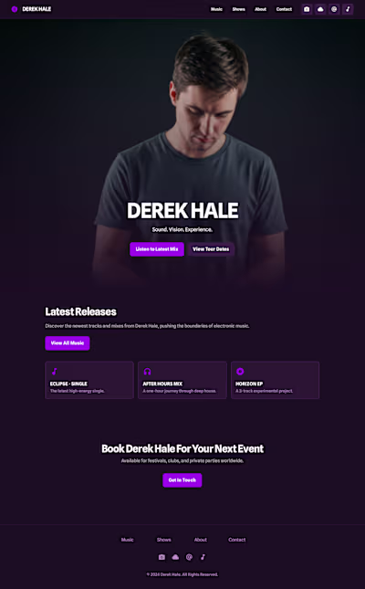 DJ Artist Personal Brand