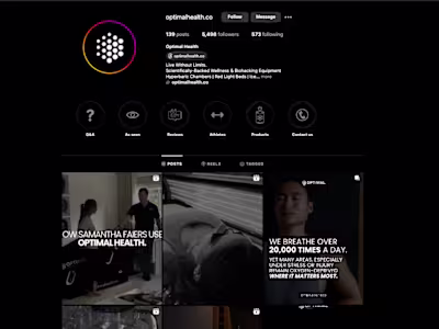 Luxury Wellness Social Media Management