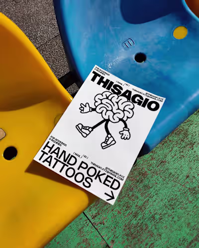 Brand Identity for Thisagio Hand Poked Tattoos