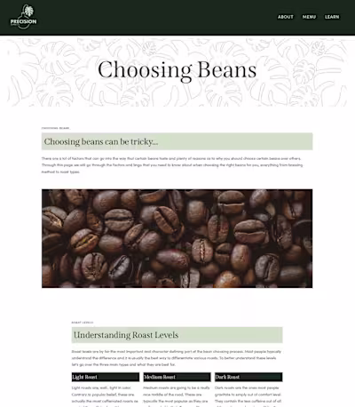 Precision Coffee Company