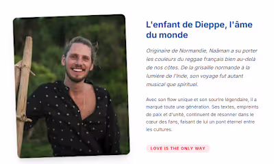 Fête de la Musique Web App (Tribute to Naâman)