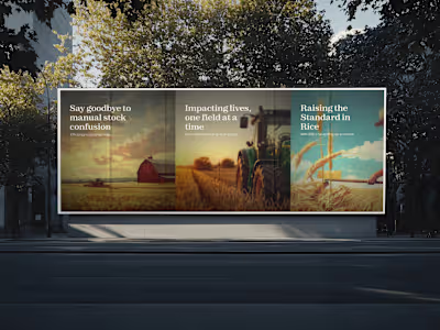 Brand & Web Solutions for RISE's Rice Production Optimization