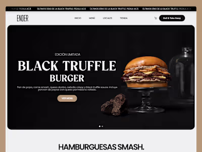 ENDER - Burger Shop & Store