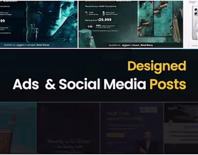 Ads, Posters & Social Media Posts :: Behance