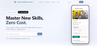 Ucourse Free Certificates - Zero