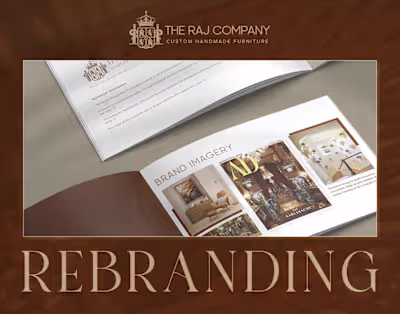 Heritage Renewed: The Raj Company's Logo Revitalization