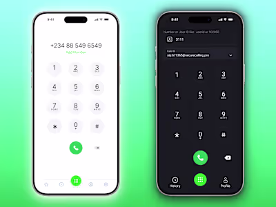 📱 Dialer App UI Design – User-Friendly Experience