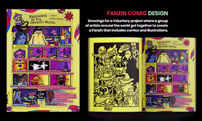 FANZIN COMIC DESIGN