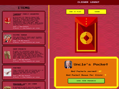 Red Packet Clicker - Web Game