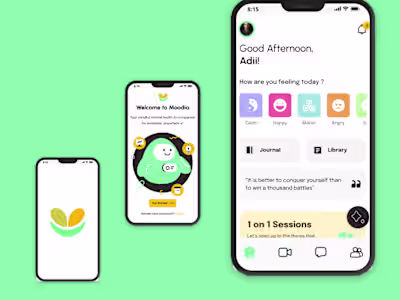 Moodia: An AI Companion for Mental Health and Well-Being