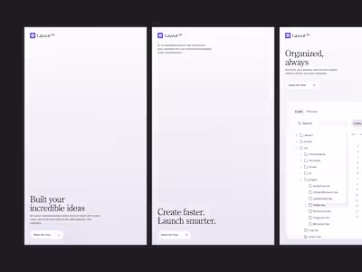 Revamping Layout Dev