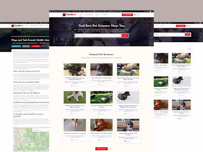 PawsBloom Directory - Connecting Pets & Groomers