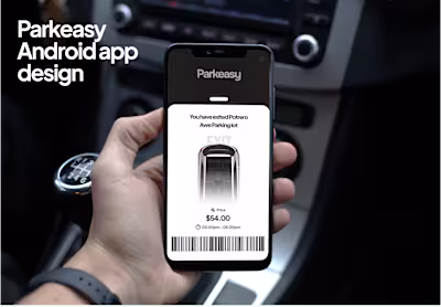 Parking Finder App UI