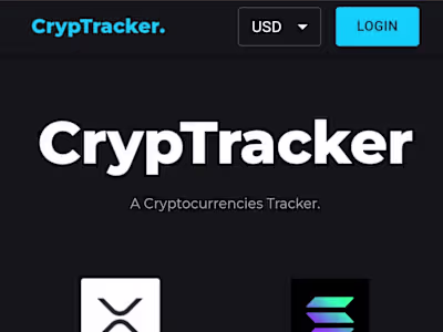 Crypto tracker