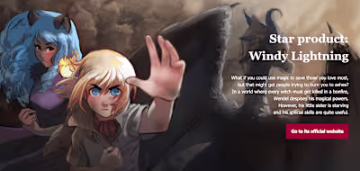 Email Campaign for Japanese Animation Studio Maru Exposito (Windy Lightning)